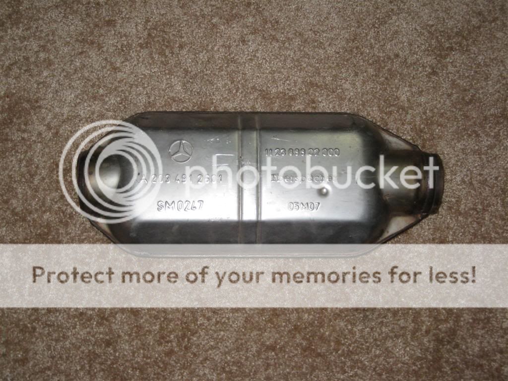 W203 Stock Resonator MercedesBenz Forums My MB Online