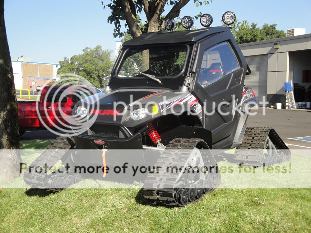 Rzr s with tracks Polaris RZR Forum RZR